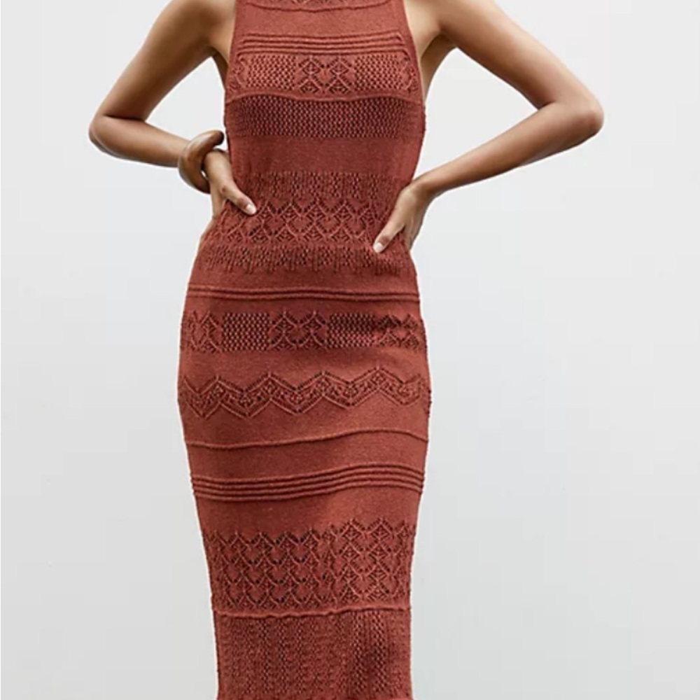 Elegant Knit Sleeveless Dress